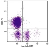 Mouse Anti-Chicken lambda light chain antibody [L-1] (FITC). GTX04175-06