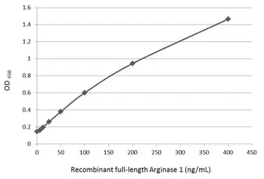 Anti-Arginase 1 antibody used in ELISA (ELISA). GTX109242