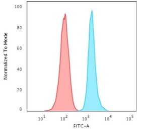 Anti-Ki67 antibody [MKI67/2465] used in Flow cytometry (FACS). GTX17972