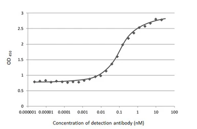 Anti-SARS-CoV-2 (COVID-19) Spike S1 antibody [HL1] used in ELISA (ELISA). GTX635656