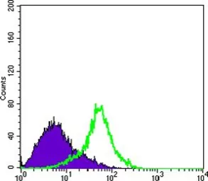 Anti-LYRIC antibody [2F11C3] used in Flow cytometry (FCM). GTX83259