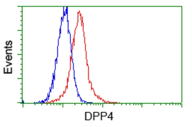 Anti-CD26 antibody [11D7] used in Flow cytometry (FCM). GTX84602